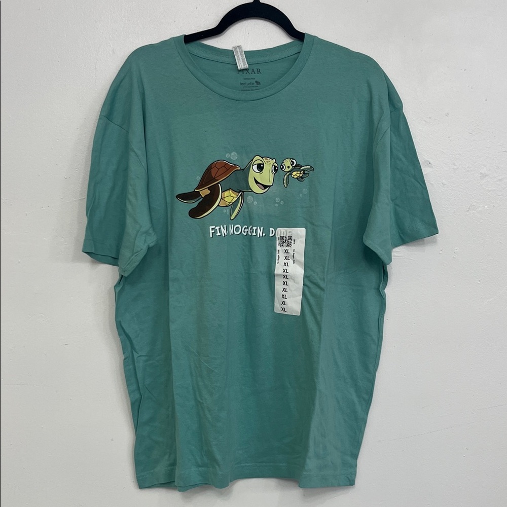 Sea Turtle Graphic T-Shirt in Teal